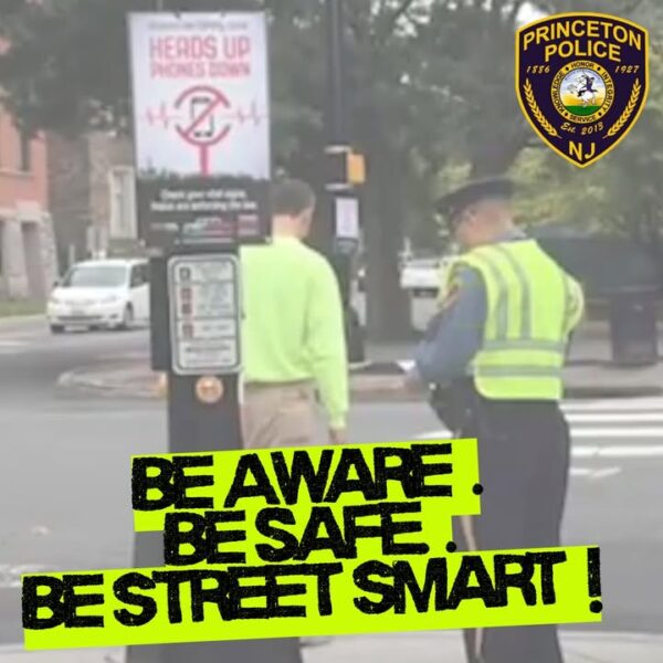 Police promote halloween safety at princeton shopping center - photo licensed by shore news network.