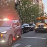 Shomrim caught on video speeding through brooklyn streets to rush children home before sundown - photo licensed by shore news network.
