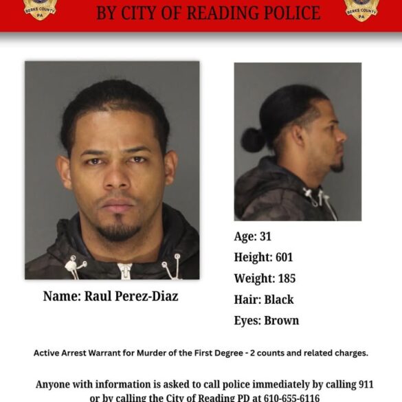 Double homicide sparks manhunt in reading after suspect fails to surrender - photo licensed by shore news network.
