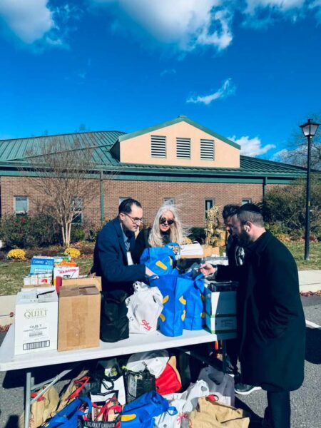 Jackson township comes together to feed the hungry - photo licensed by shore news network.