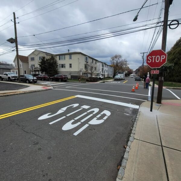 New 4-way stop shakes up belleville intersection - photo licensed by shore news network.