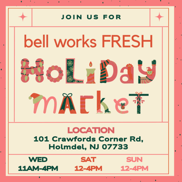 Bell works transforms into festive indoor market for the holidays - photo licensed by shore news network.