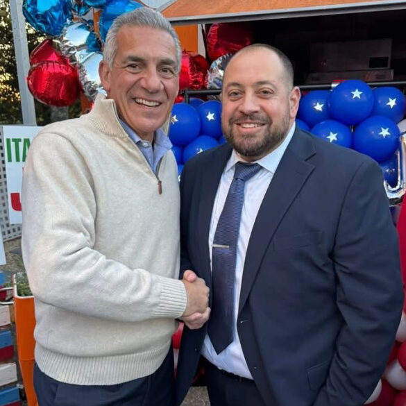 Jack ciattarelli endorses republican al couceiro for jackson township council - photo licensed by shore news network.