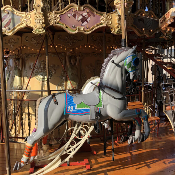 Holiday magic arrives as santa lands at freehold raceway mall - photo licensed by shore news network.