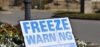 Code blue declared in cherry hill as temperatures plunge into teens
