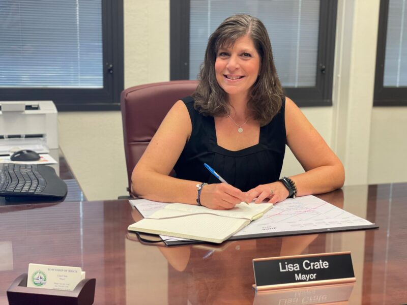 Lisa Crate wins closely contested Brick mayoral race