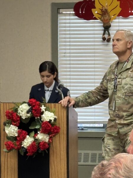 Veterans day ceremony held for jackson's seniors and vets - photo licensed by shore news network.
