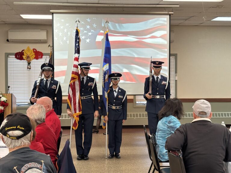 Veterans day ceremony held for jackson's seniors and vets - photo licensed by shore news network.