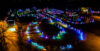 Skylands stadium lights up sussex county with christmas village and drive-thru light show