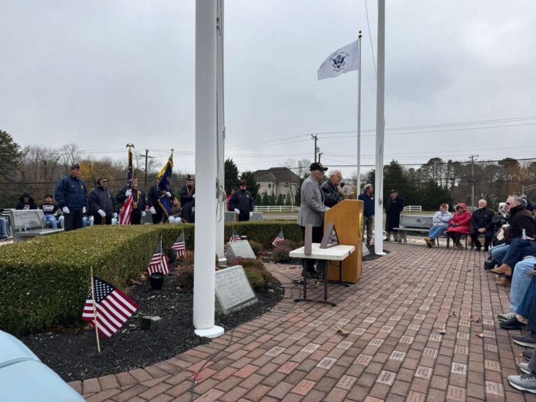 Jackson honors those who served at annual veterans day memorial service - photo licensed by shore news network.