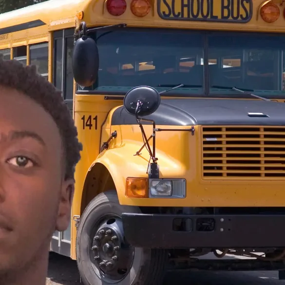 Couple arrested after violent attack against children on school bus - photo licensed by shore news network.