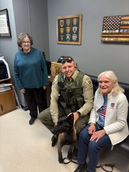 Beloved k-9 jackie chan to retire as yancey county welcomes new police dog nuke hanson - photo licensed by shore news network.
