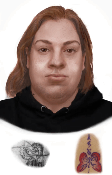 Police release sketch after human remains found on Light Street