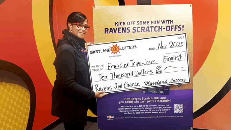 Ravens stadium guard scores shot at 20-year season ticket dream - photo licensed by shore news network.