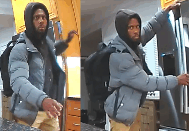 Camera catches dc burglar slipping into unoccupied home before sunrise - photo licensed by shore news network.