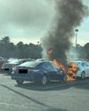 Car fire spreads to two vehicles in manchester plaza parking lot