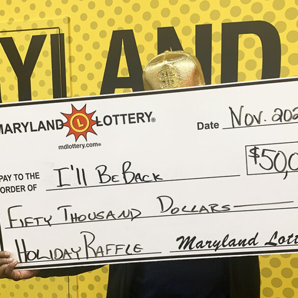 ‘i’ll be back’ coffee drinker wins $50,000 holiday raffle prize in rockville - photo licensed by shore news network.