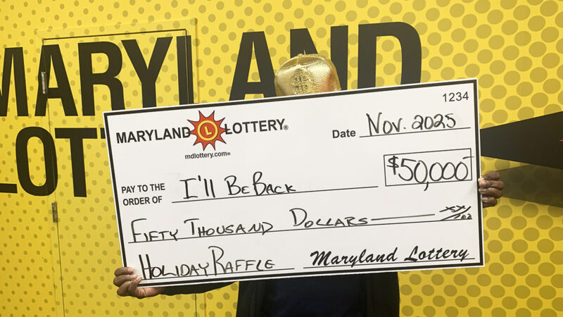 ‘i’ll be back’ coffee drinker wins $50,000 holiday raffle prize in rockville - photo licensed by shore news network.