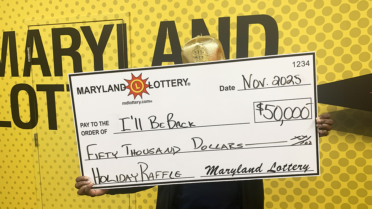 ‘i’ll be back’ coffee drinker wins $50,000 holiday raffle prize in rockville