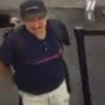 Thief caught on camera swiping iphone from baby cart in newark store - photo licensed by shore news network.