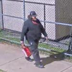 Suspect caught on video stealing bikes at new jersey school - photo licensed by shore news network.