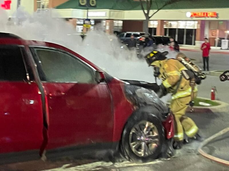 Officer buys car seat for child after vehicle fire outside shrewsbury giant