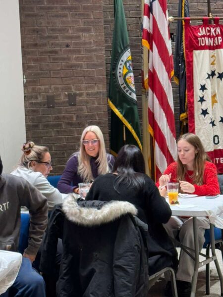 Jackson township employees celebrate the holidays with festive brunch hosted by mayor kuhn - photo licensed by shore news network.