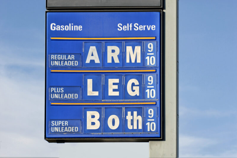 Buckle up new jersey, because the gas tax is going up again in january - photo licensed by shore news network.