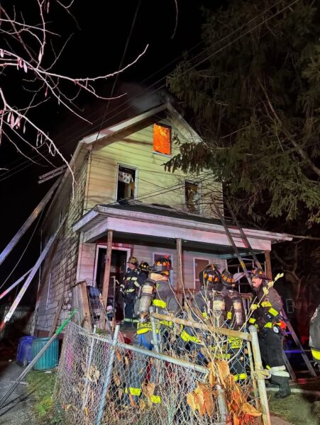 Late-night fire tears through ridge avenue home in asbury park - photo licensed by shore news network.