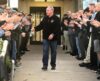 Brick police honor officer sean flynn as he retires after 22 years of service