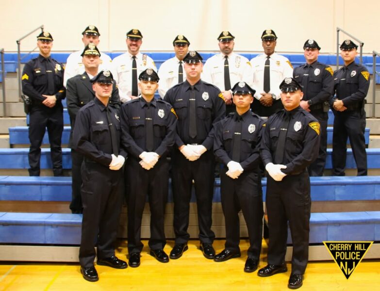Cherry hill welcomes five new police officers after academy graduation - photo licensed by shore news network.