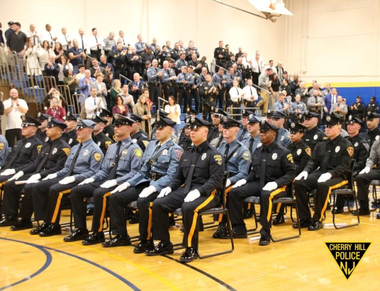 Cherry hill welcomes five new police officers after academy graduation - photo licensed by shore news network.