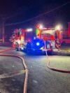 Firefighters extinguish dumpster blaze on laurel drive in little silver