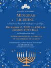 Jackson township to host community menorah lighting at town hall Jackson township to host community menorah lighting at town hall