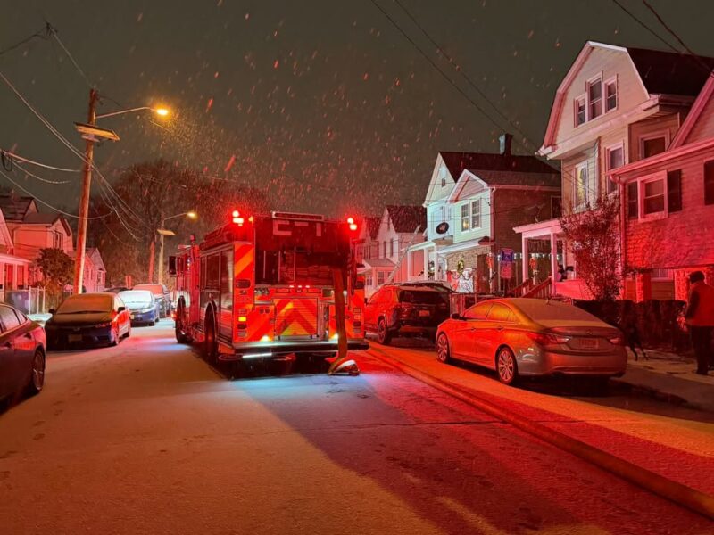 Five displaced after attic fire rips through perth amboy home during snowstorm