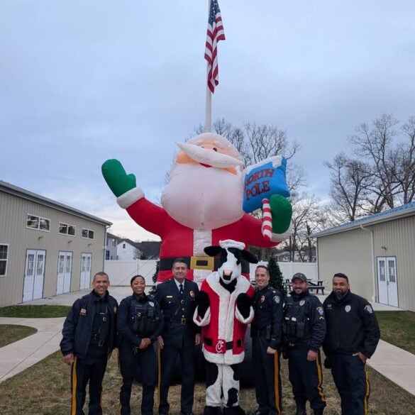Egg harbor township police join local heroes for annual holiday shopping event - photo licensed by shore news network.