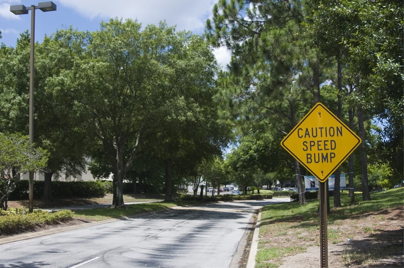 New jersey towns could soon add speed bumps on roads without state approvals - photo licensed by shore news network.