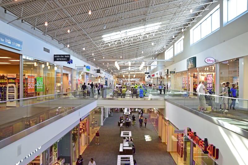 Gunfire erupts inside food court at new jersey mall; three taken into custody - photo licensed by shore news network.