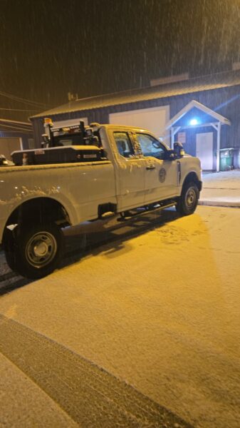Jackson township dpw commended for quick and thorough clearing of roads after weekend storm dumped 8 inches of snow across town