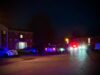 Man killed, woman injured in baltimore county stabbing and police shooting