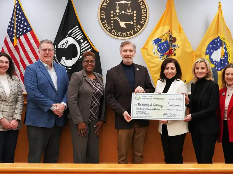 Watchung awarded somerset county’s first-ever trails grant for new ada-accessible path - photo licensed by shore news network.