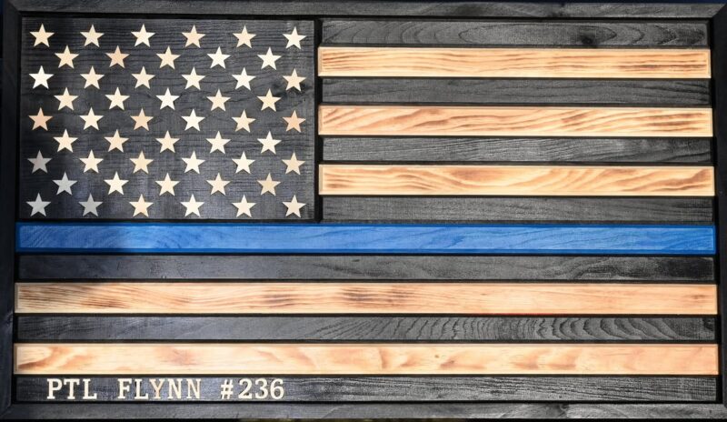 Brick police honor officer sean flynn as he retires after 22 years of service - photo licensed by shore news network.