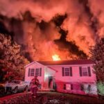 Discarded cigarettes spark christmas morning house fire in westminster - photo licensed by shore news network.