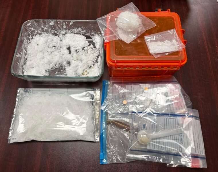 Four arrested after deputies seize over 300 grams of meth in macon county raid - photo licensed by shore news network.