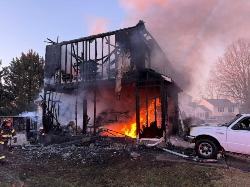 Neighbors save two seniors from harford county house fire sparked by discarded cigarette - photo licensed by shore news network.