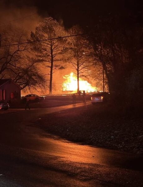 Arson investigators probing two fires set hours apart at vacant hurlock home - photo licensed by shore news network.