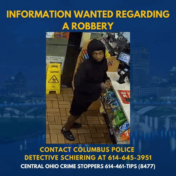 Suspect still at large after terrifying store robbery in Ohio