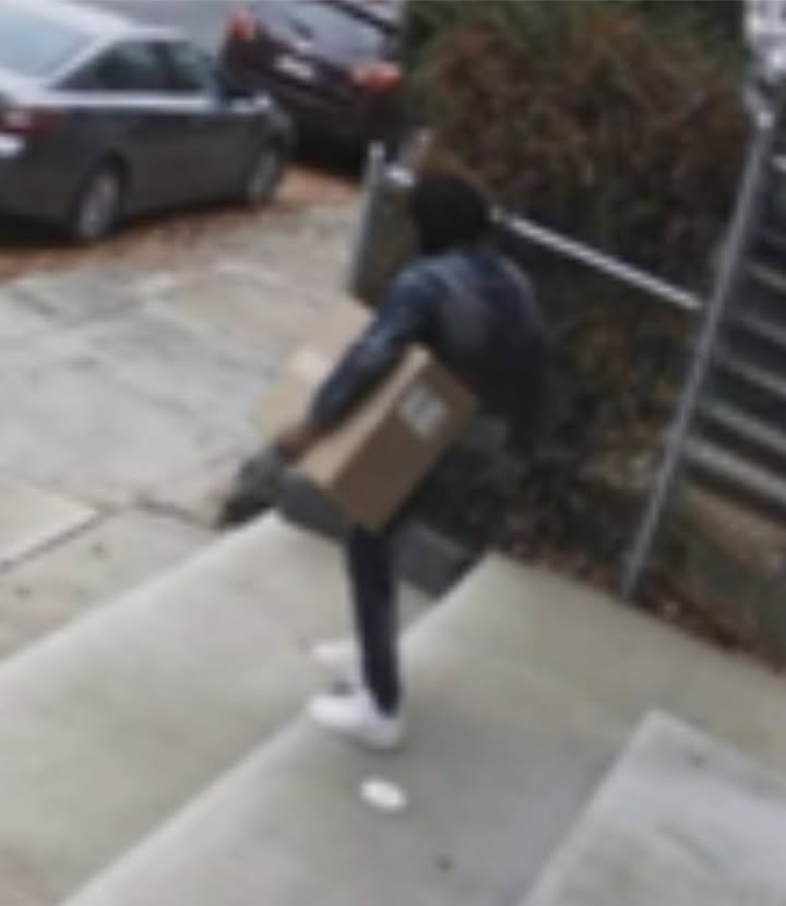 Porch pirate strikes newark home as police ask public for help