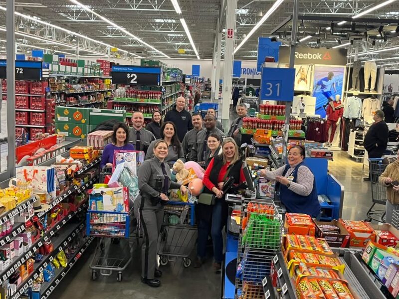 Troopers deliver holiday cheer at albany medical center with 12th annual toy drive - photo licensed by shore news network.