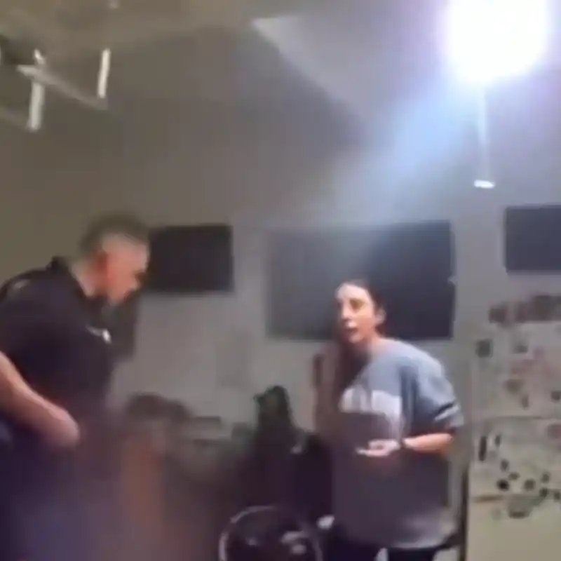 Watch: new jersey cop guilty for breaking into ex-boyfriend's home, threatens to burn down house